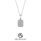 0.23 Ct. Baguette Necklace