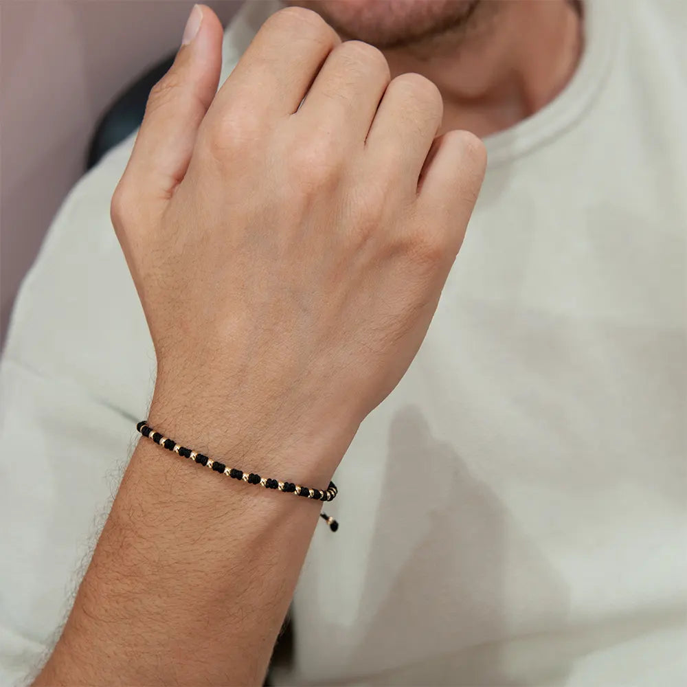 14K Gold Unisex Bracelet, Minimalist Bracelet