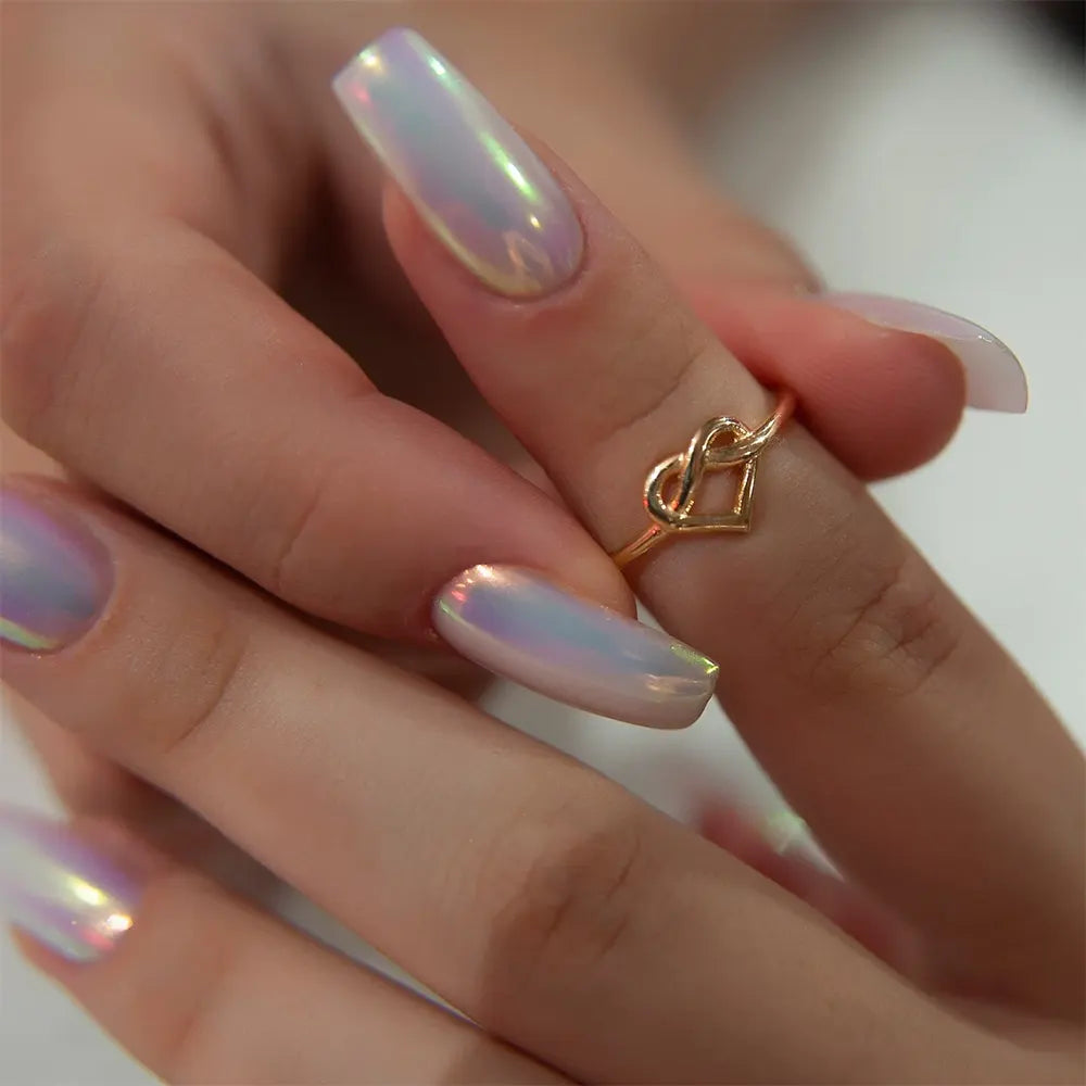 14K Solid Gold Heart Ring