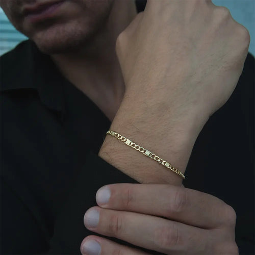 14K Solid Gold Valentino Bracelet