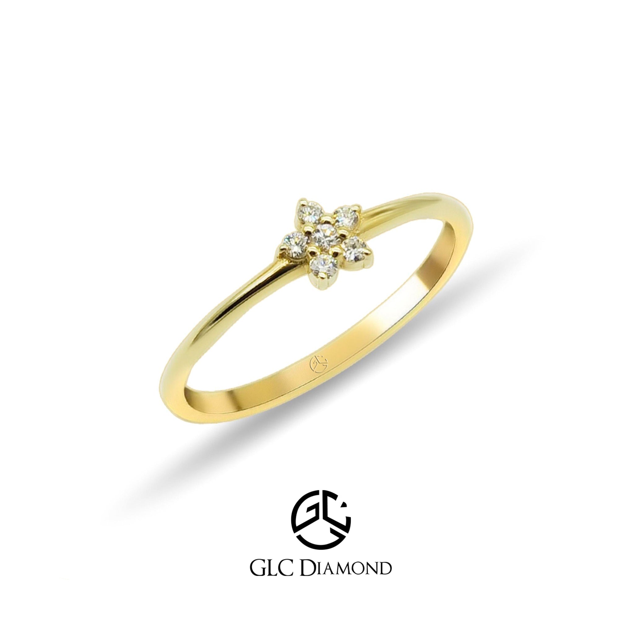 Daisy Diamond Ring