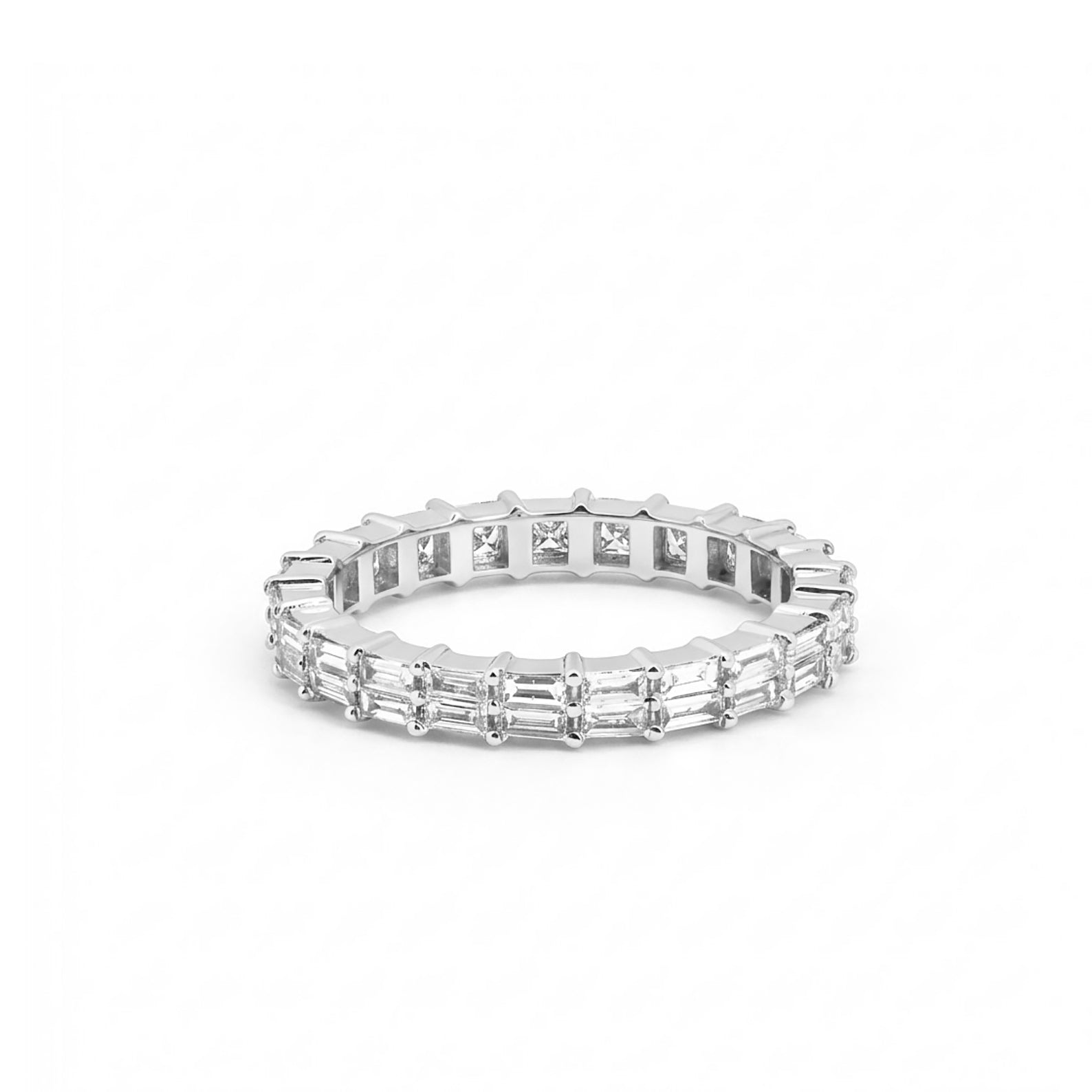 14K Gold Baguette Diamond Ring