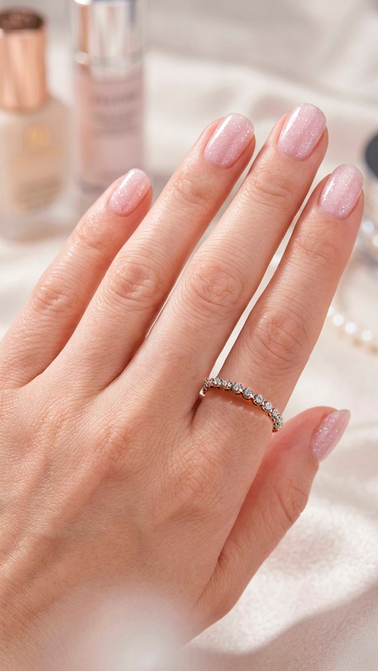 0,36 Carat Diamond Full Eternity Ring Wedding Band