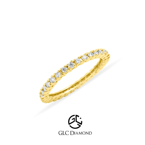 0,44 Ct. Engagement Band Ring, Full Eternity Band