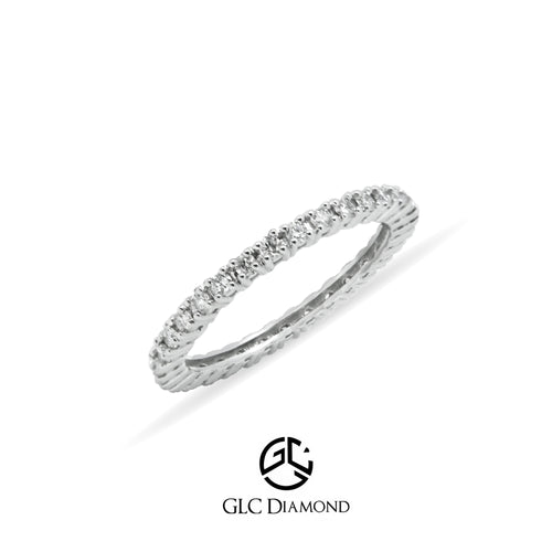 0,44 Ct. Engagement Band Ring, Full Eternity Band