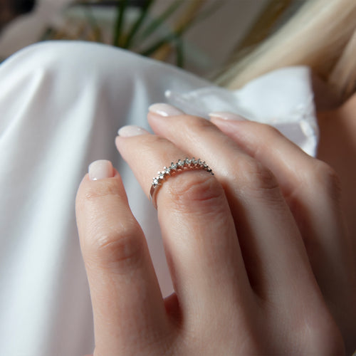 0,22 Carat Natural Diamond Ring