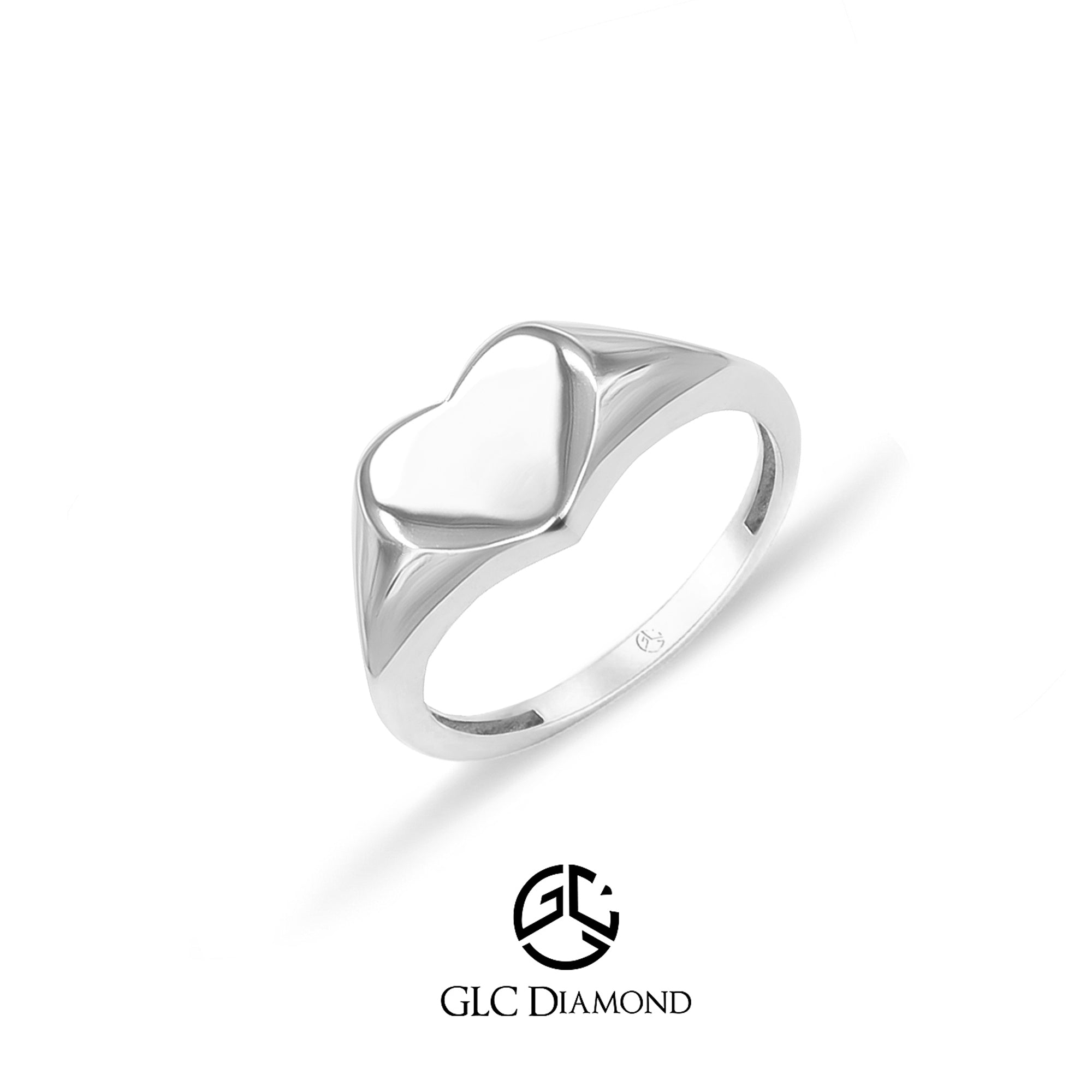 14K Solid Gold Love Heart Ring