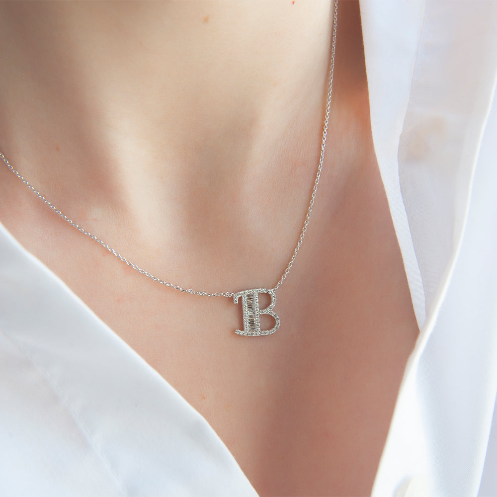 Letter B Necklace