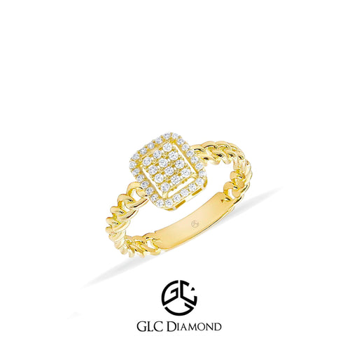 14K Gold Engagement Diamond Ring