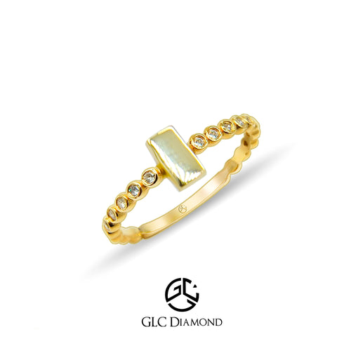 14K Gold Diamond Ring