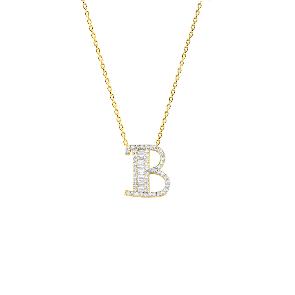 Letter B Necklace