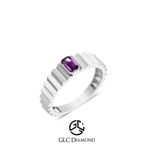 Natural Amethyst Ring