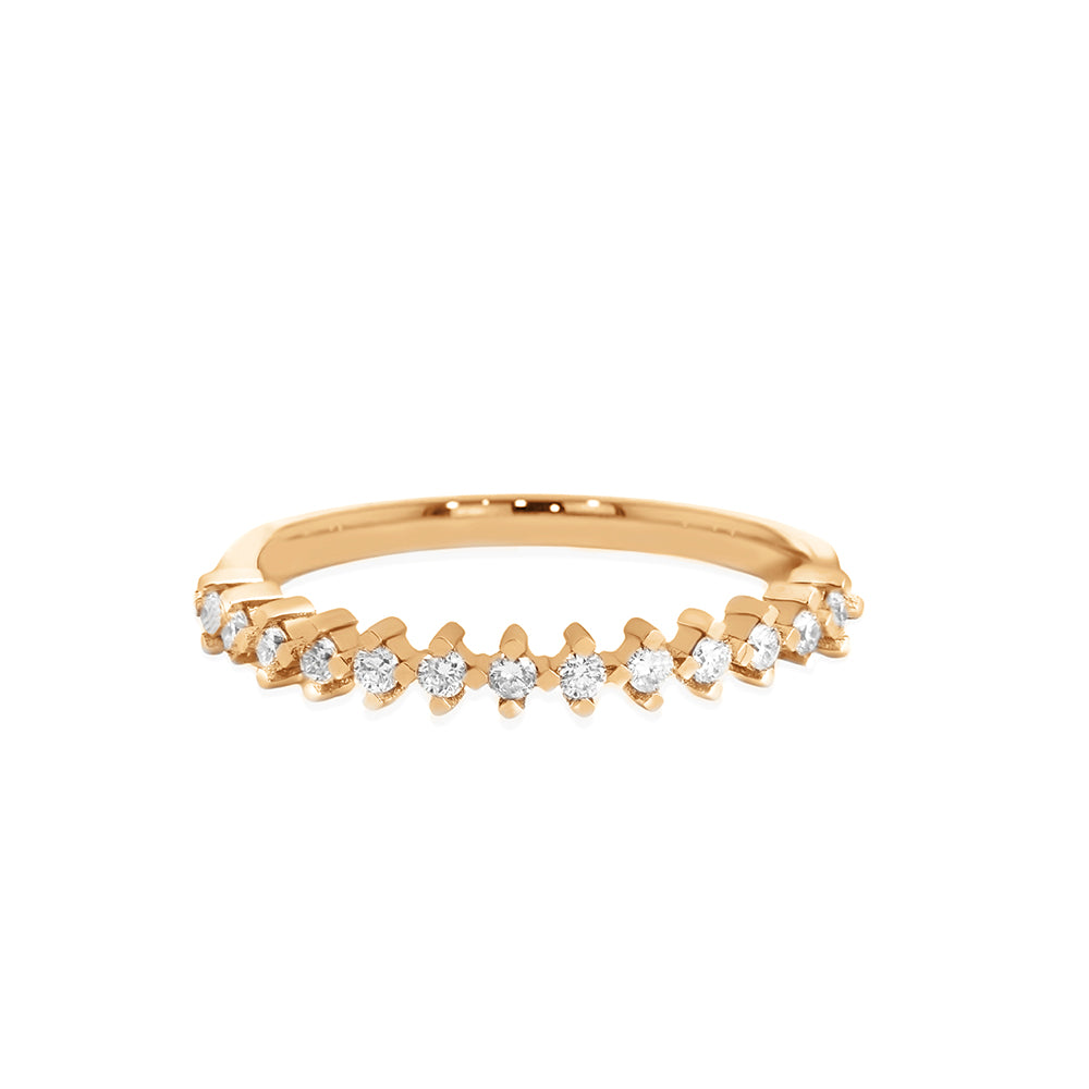 0,22 Carat Natural Diamond Ring