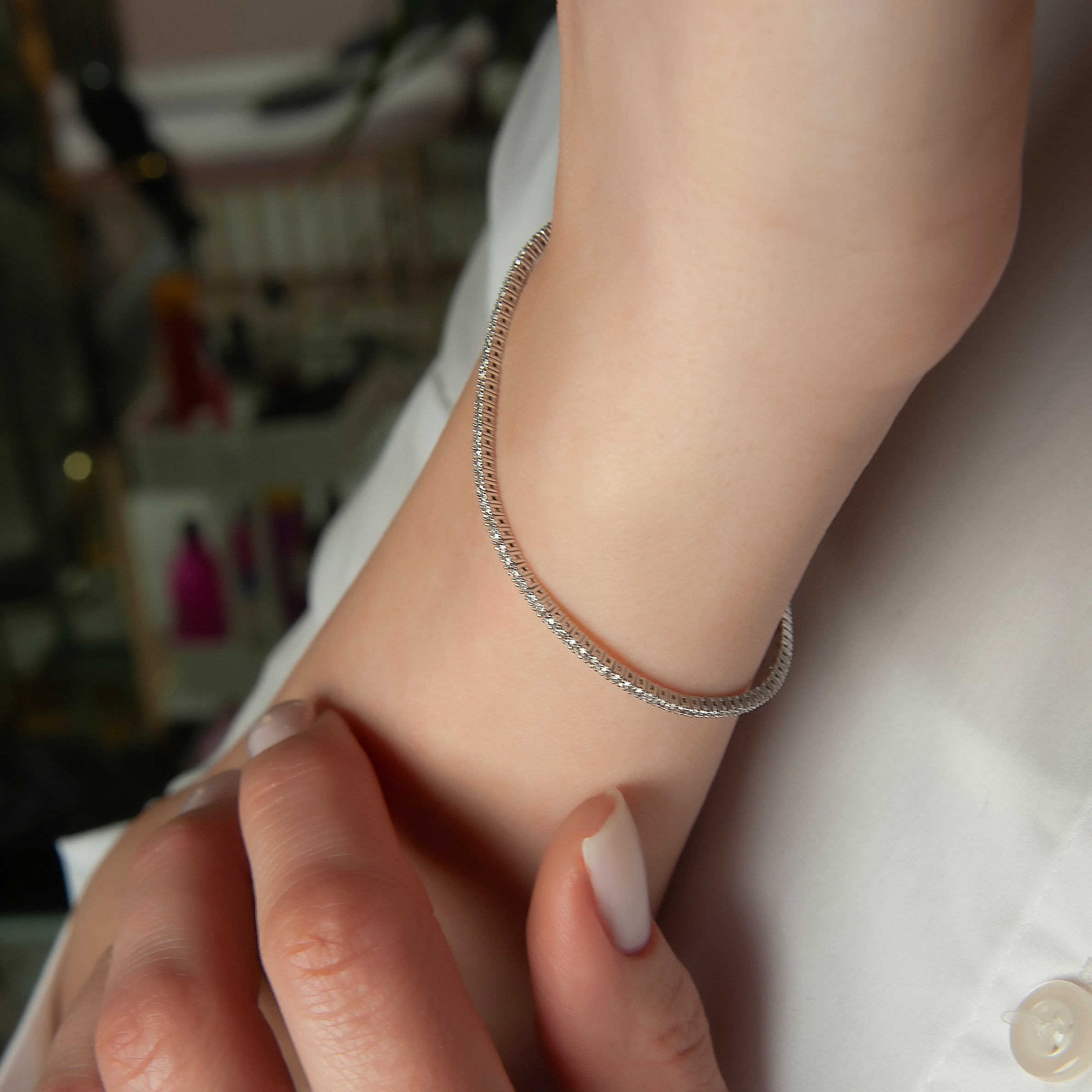 Diamond Waterway Chain & Link Bracelets