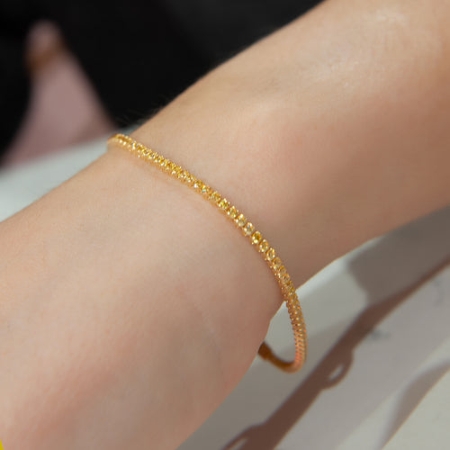 14K Gold Tennis Bracelet