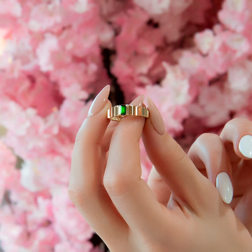 Natural Emerald Ring