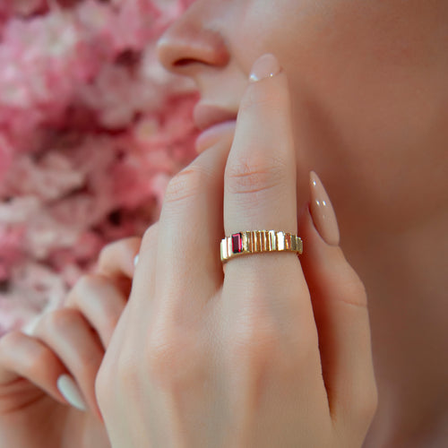 Natural Ruby Ring