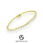 Lab Diamond Tennis Bracelet