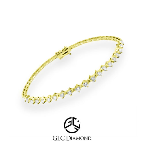 Lab Diamond Tennis Bracelet