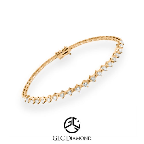 Lab Diamond Tennis Bracelet