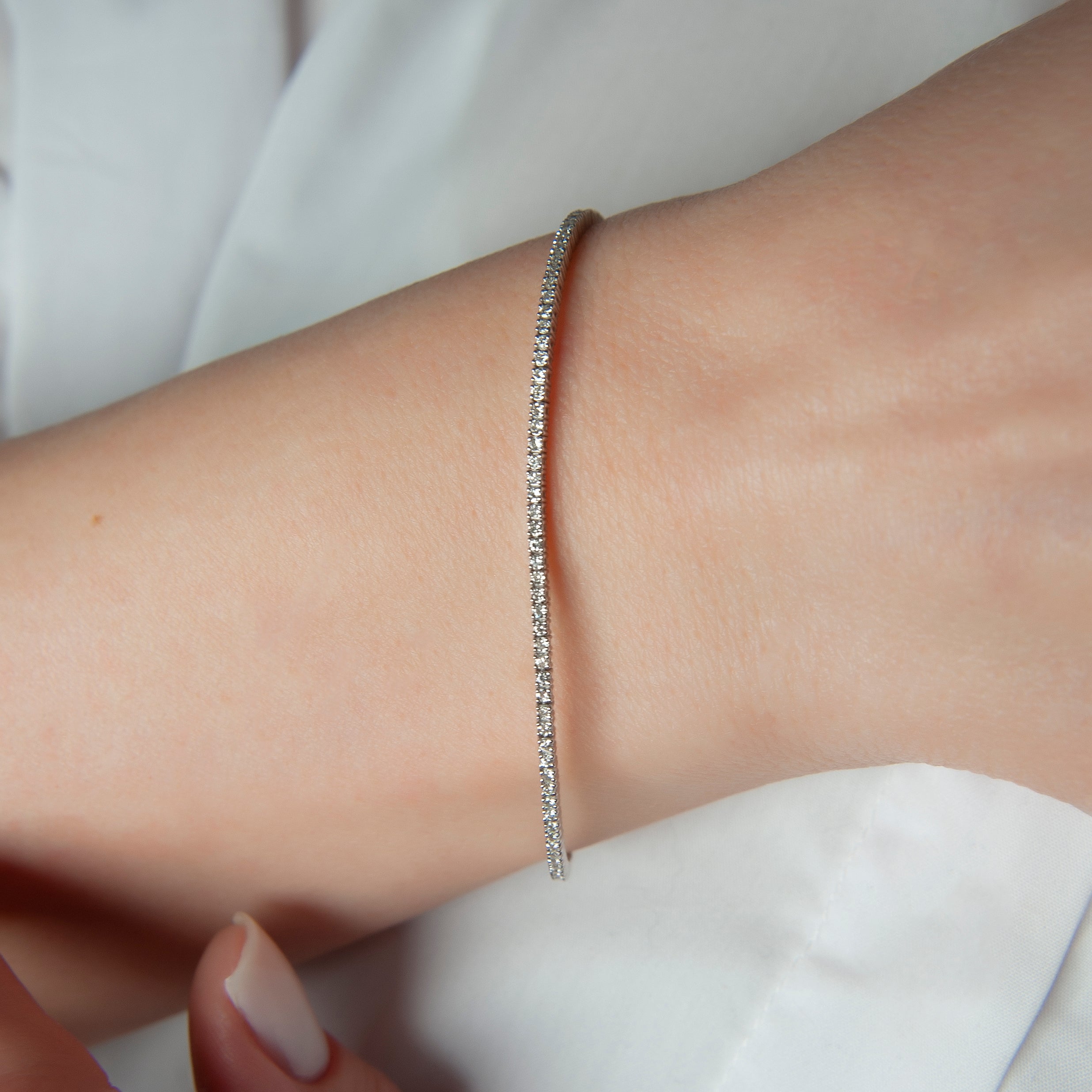 Diamond Waterway Chain & Link Bracelets