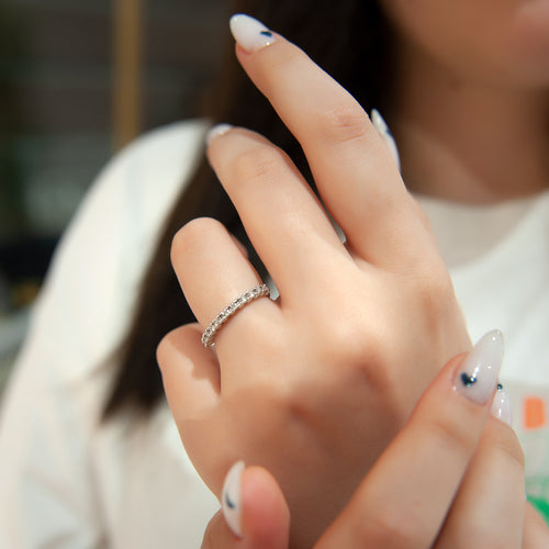 0,22 ct. Promise Anniversary Minimalist Ring