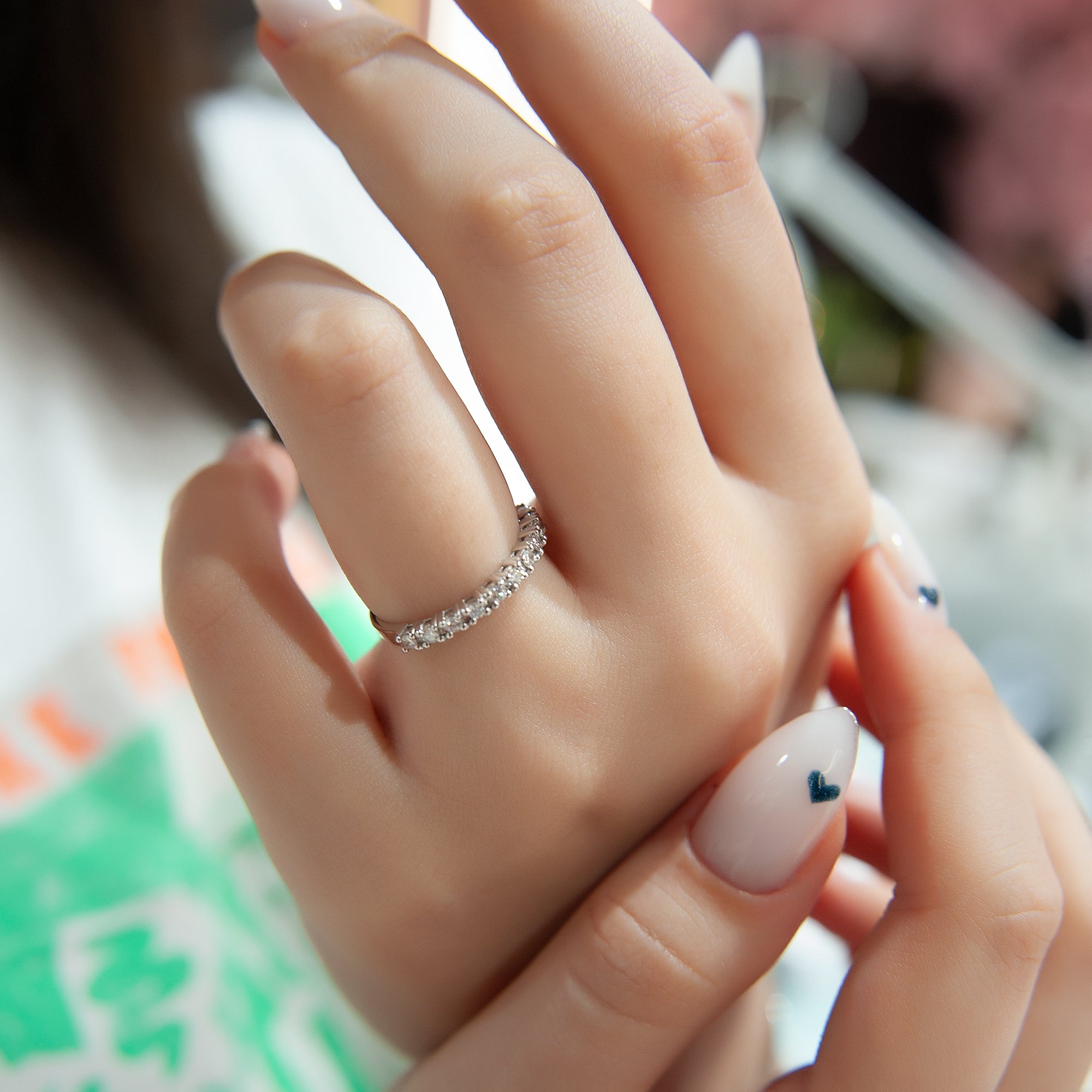 0,22 ct. Promise Anniversary Minimalist Ring