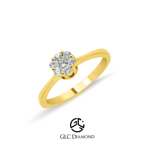 Round Cut Engagement Ring