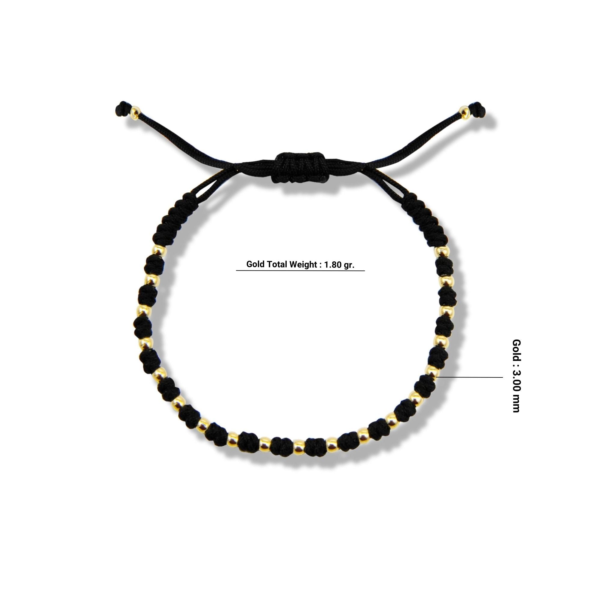 14K Gold Unisex Bracelet, Minimalist Bracelet