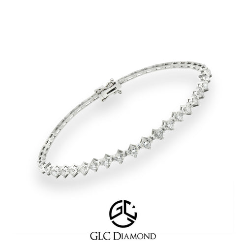 Lab Diamond Tennis Bracelet