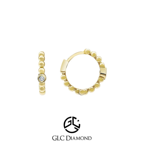 14K Gold Hoop Earrings