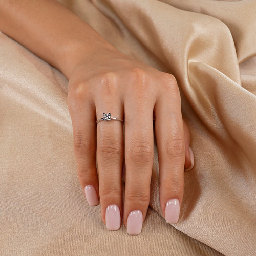 Solitaire Diamond Proposal Ring