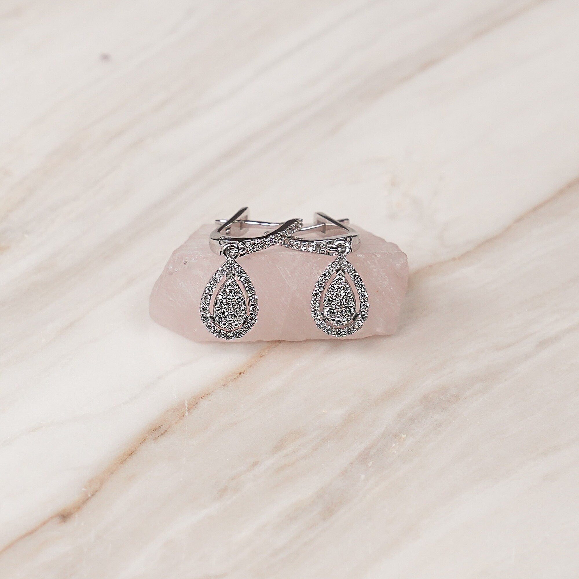 Wedding Diamond Jewelry Set Bridal Set